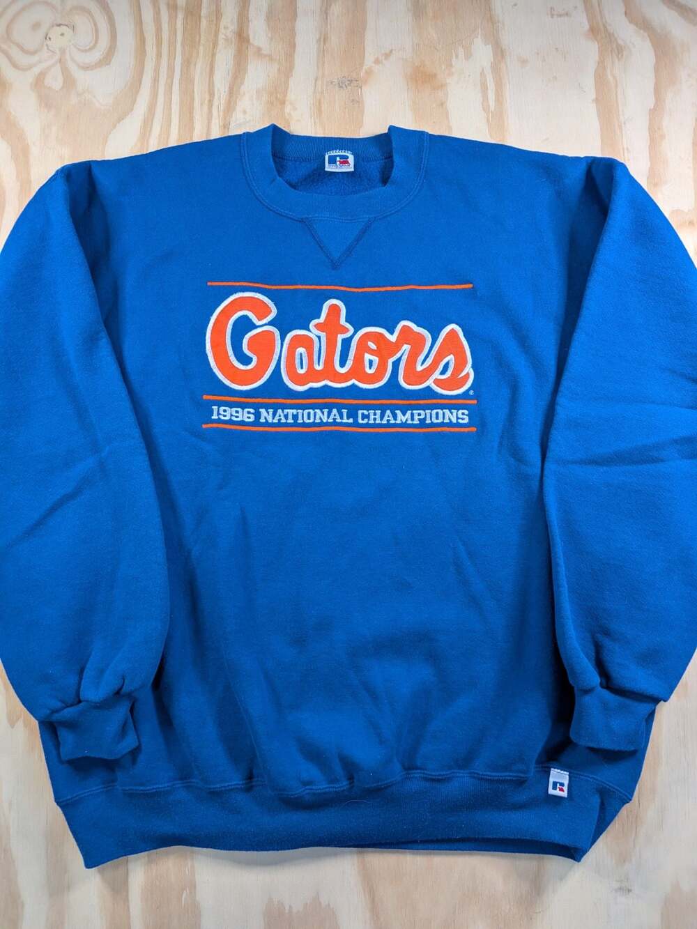Vintage Florida Gators Russell Athletic 1996 National Champions Sweatshirt XXL